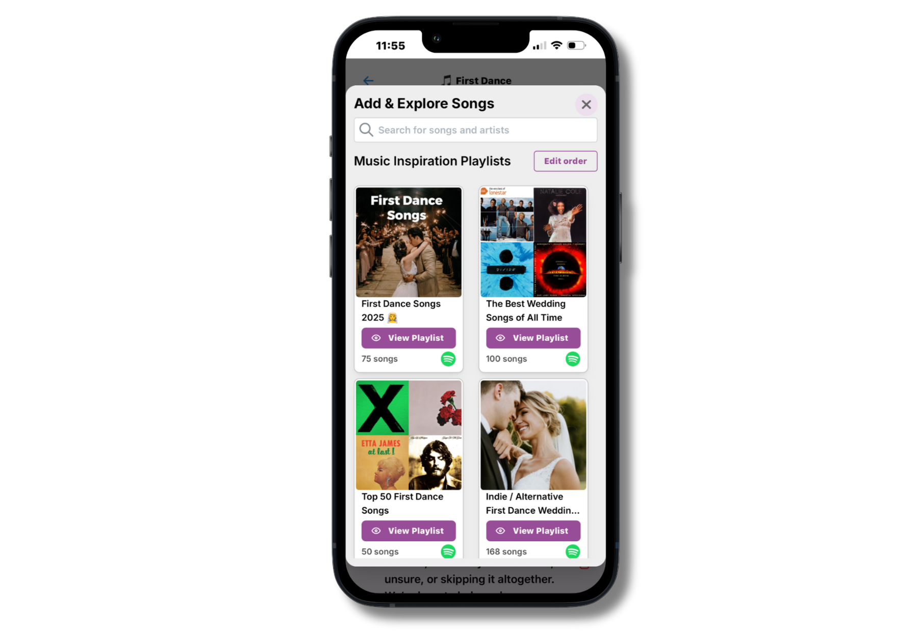 Song Search on Planning Beats